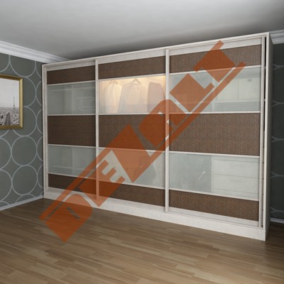 S-2 Шкаф-купе 3 двери