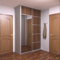 Шкаф-купе в прихожую - 1 вариант