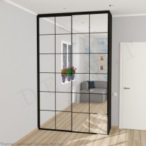 Шкаф-купе с компьютером внутри